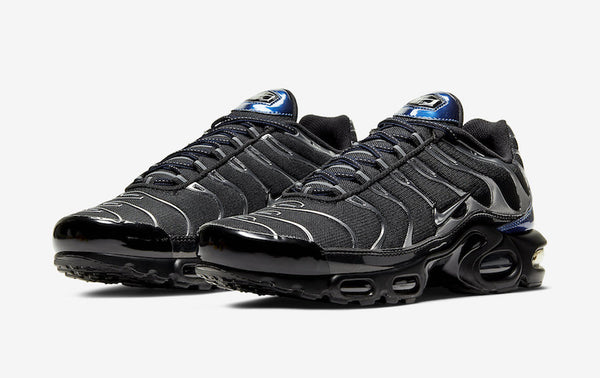 Air Max Plus Black Metallic Silver Shoes