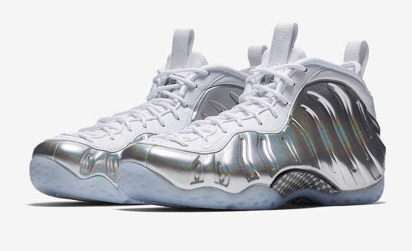 Air Foamposite One Chrome Basketball Shoes