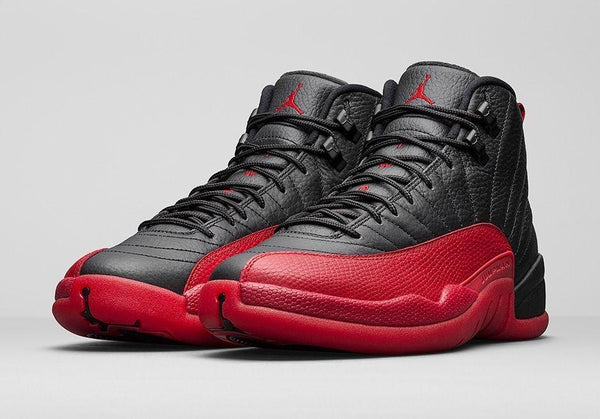 Jordan 12 Flu Game Basketball Shoes