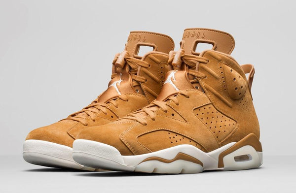 Jordan 6 Golden Harvest Wheat Basketball Shoes