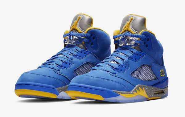 Jordan 5 Laney JSP Varsity Royal Basketball Shoes