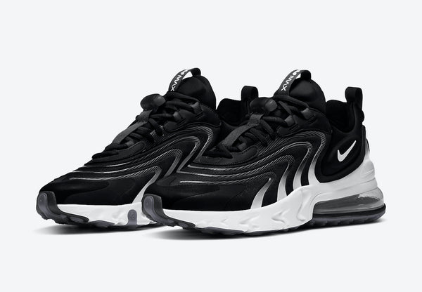 Air Max 270 React ENG Black Dark Smoke Grey Shoes