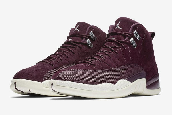Jordan 12 Bordeaux Basketball Shoes