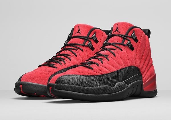 Jordan 12 Reverse Flu Game Basketball Shoes
