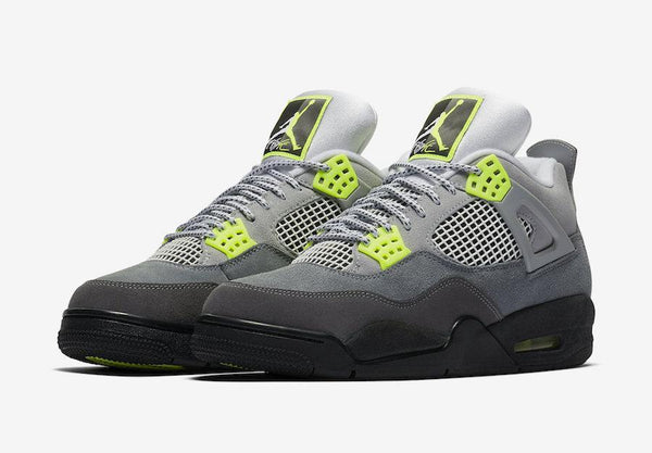 Jordan 4 Neon Basketball Shoes