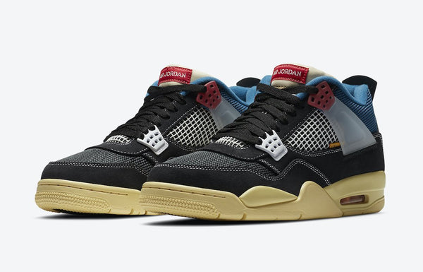 Union x Jordan 4 Off Noir� Basketball Shoes
