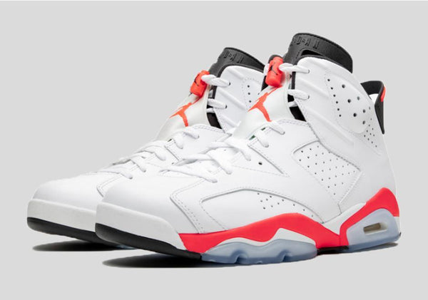 Jordan 6 White Infrared Basketball Shoes