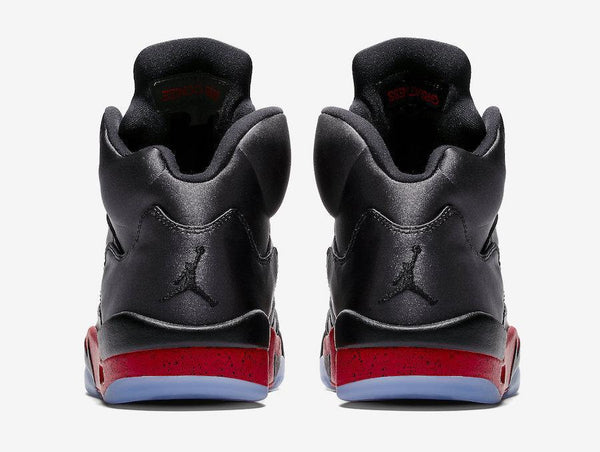 Jordan 5 Satin Bred Basketball Shoes