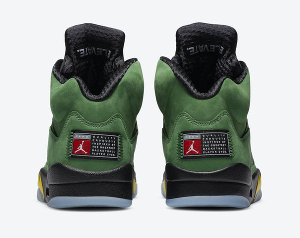 Jordan 5 Oregon Ducks Elevate Basketball Shoes