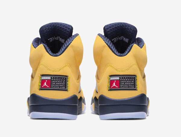 Jordan 5 Michigan Inspire Basketball Shoes