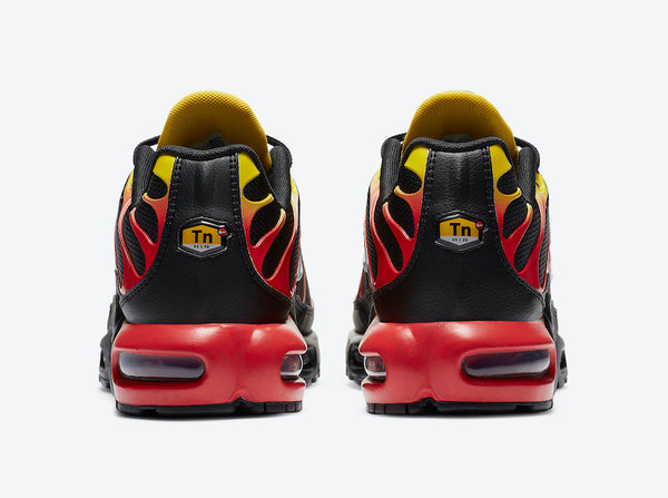 Air Max Plus Gradient Black Red Yellow Shoes