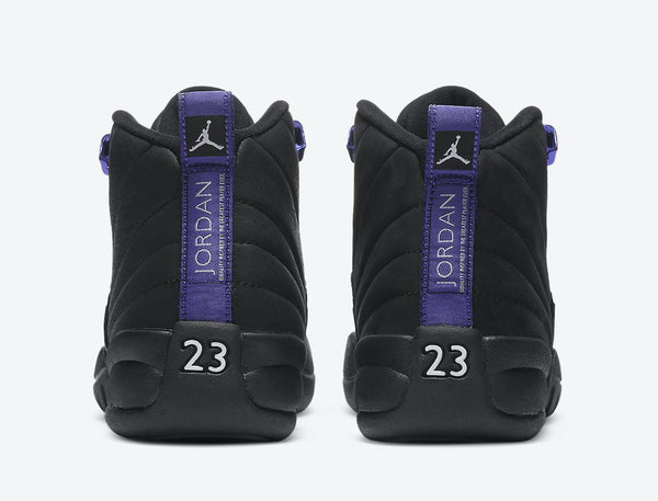 Jordan 12 Dark Black Concord Basketball Shoes