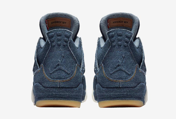 Jordan 4 Blue Denim Basketball Shoes