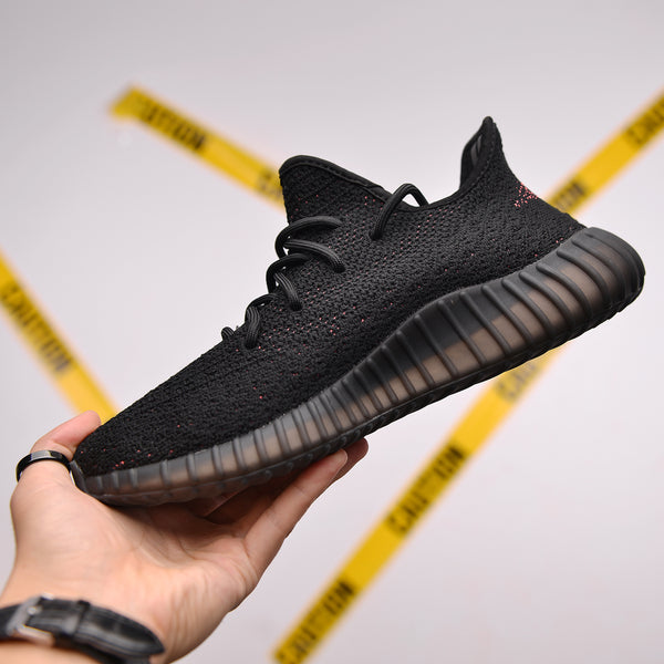 Yeezy Boost 350 Black Red Shoes