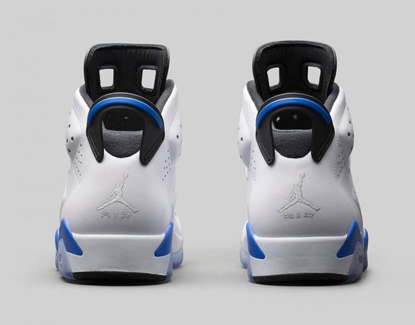 Jordan 6 Sport Blue Basketball Shoes