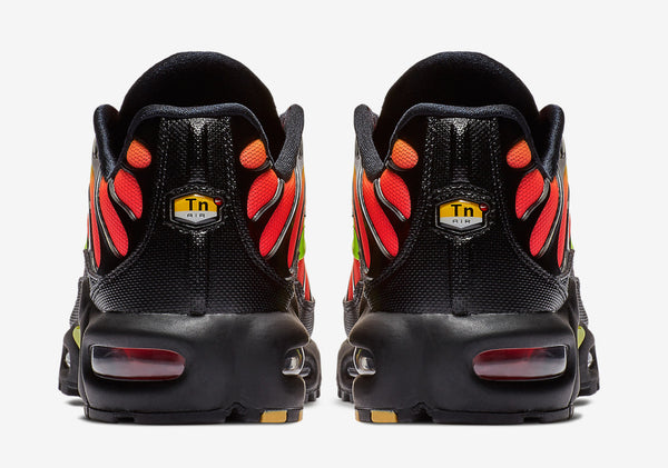 Air Max Plus Black Volt Solar Red Shoes