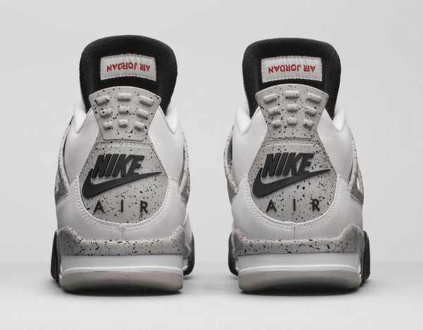 Jordan 4 OG '89 Retro - White Cement' Basketball Shoes