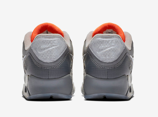 The Basement x Air Max 90 Grey Orange Shoes