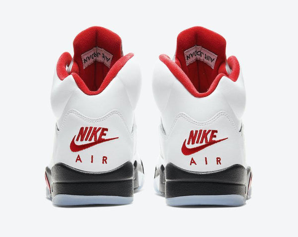 Jordan 5 Fire Red Basketball Shoes