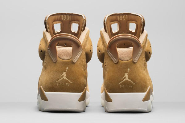 Jordan 6 Golden Harvest Wheat Basketball Shoes