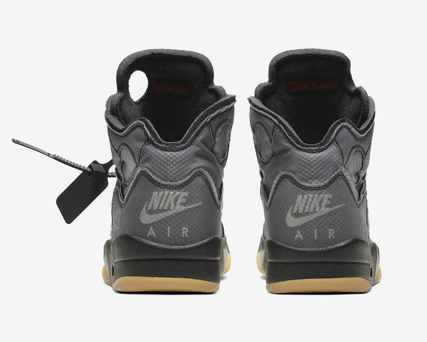 OFF-WHITE x Jordan 5 Basketball Shoes