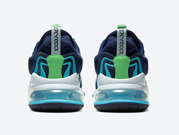 Air Max 270 React ENG Blue Green Shoes