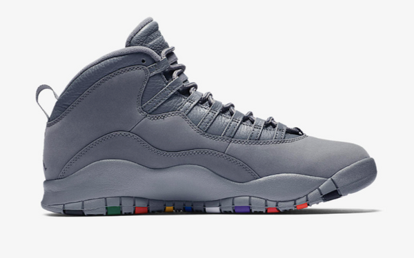 Jordan 10 Cool Grey Basketball Shoes