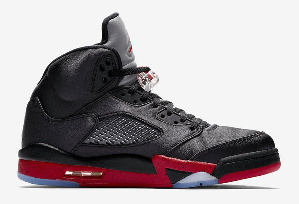 Jordan 5 Satin Bred Basketball Shoes