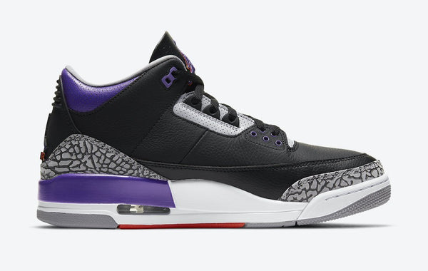 Jordan 3 Court Purple Basketball Shoes