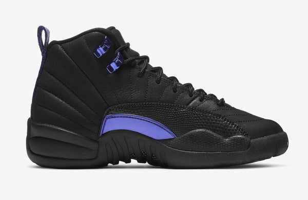 Jordan 12 Dark Black Concord Basketball Shoes