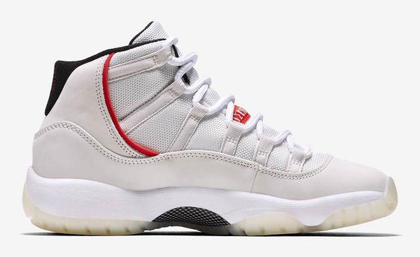 Jordan 11 Platinum Tint Basketball Shoes