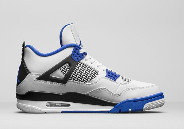 Jordan 4 Motorsport Blue Basketball Shoes
