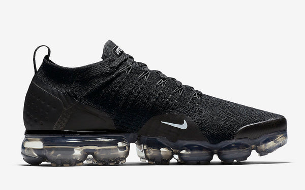 Air VaporMax Flyknit 2 Black White Shoes