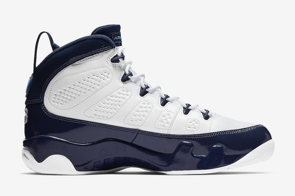 Jordan 9 UNC (Pearl Blue) Basketball Shoes