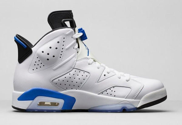 Jordan 6 Sport Blue Basketball Shoes