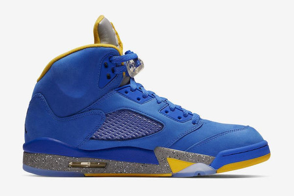 Jordan 5 Laney JSP Varsity Royal Basketball Shoes