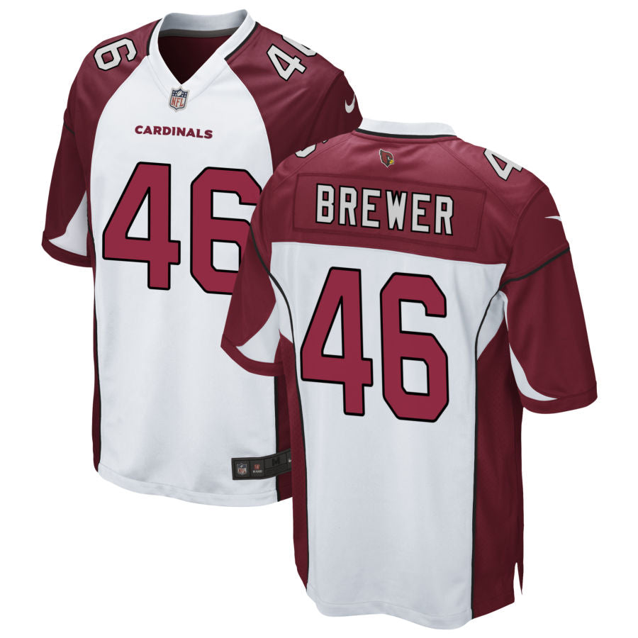 Aaron Brewer Arizona Cardinals Player Game Jersey