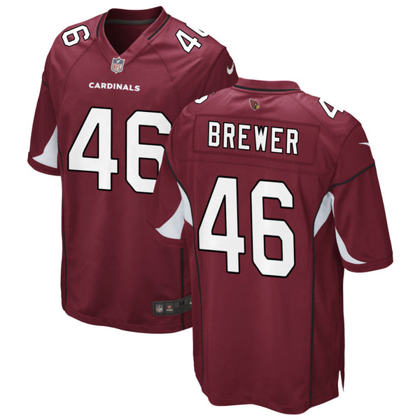 Aaron Brewer Arizona Cardinals Player Game Jersey