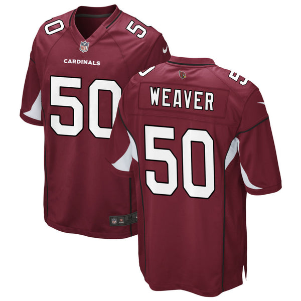 Evan Weaver Arizona Cardinals Player Game Jersey