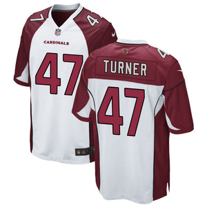 Ezekiel Turner Arizona Cardinals Player Game Jersey