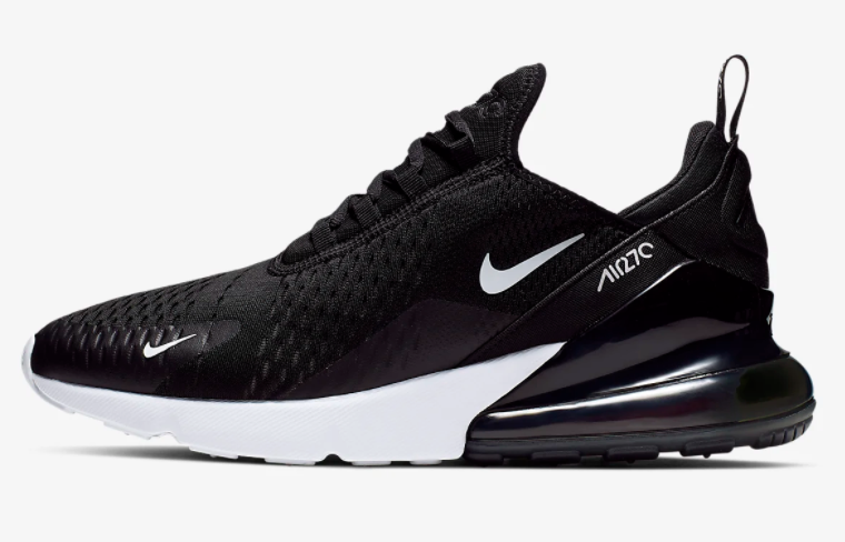 Air Max 270 Black White Shoes