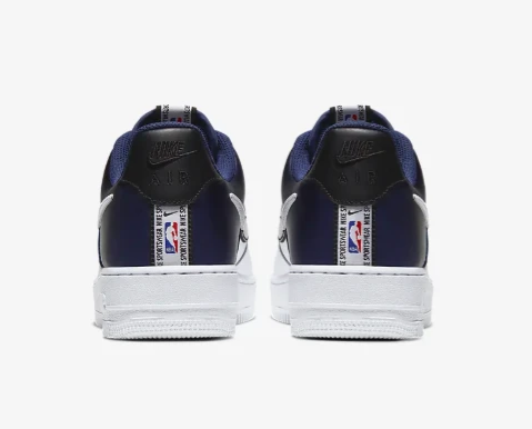 Air Force 1 '07 LV8 Low NBA Navy Blue Shoes